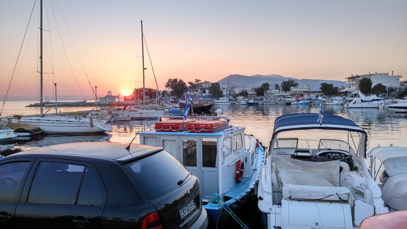 yacht, greece, moored, harbor, outdoors, land, 4K, architecture, clear sky, water, marina, sunset, luxury, no people, nature, travel destinations, sailboat