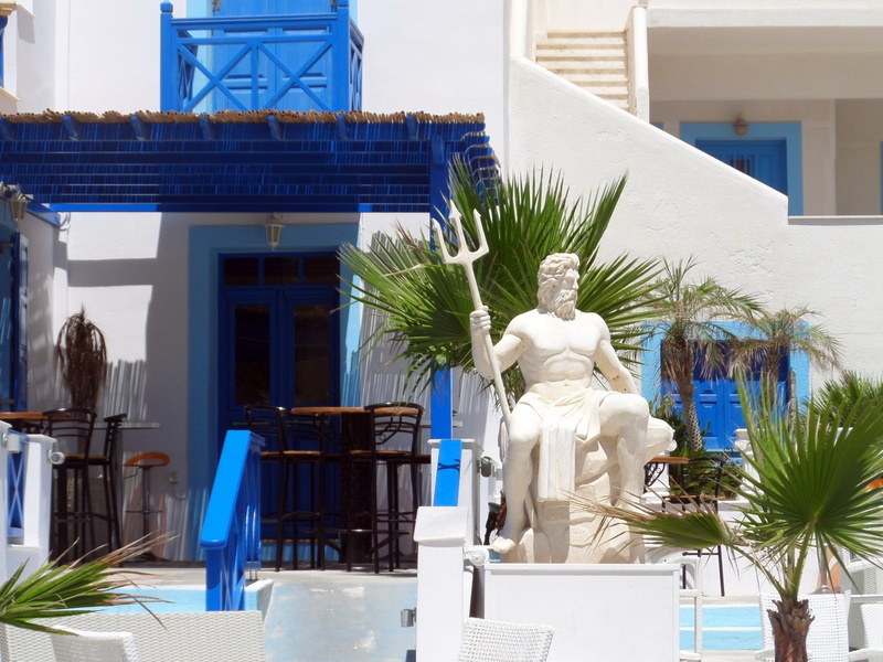 Statue, Neptune (Deity), Sculpture, Buildings, 1080P, House, Man Made