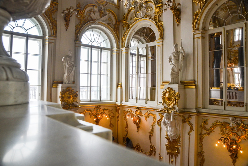 luxury, ceiling, arch, the past, museum, glass, architecture, chandelier, 4K, architectural column, belief, building, history, hermitage, ornate, spirituality