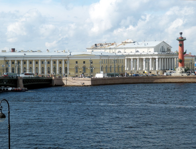 harbor, tourism, no people, building exterior, river, nature, historically, newa, pillar, old town, mode of transportation, building, st petersburg, sea