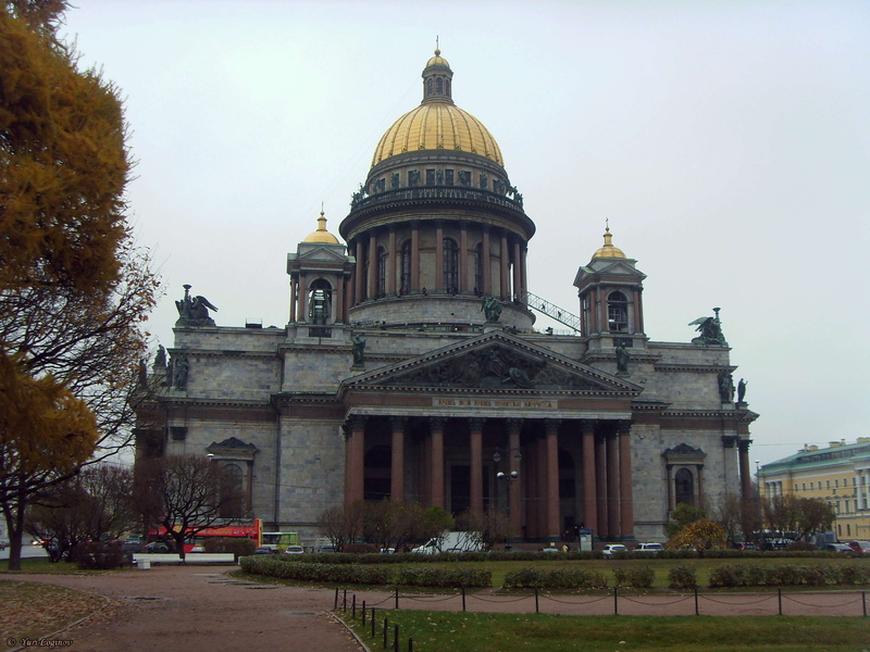 day, spirituality, saint petersburg, dome, building exterior, religion, tree, belief, nature, facade, no people, architecture, building, isaakievskij sobor