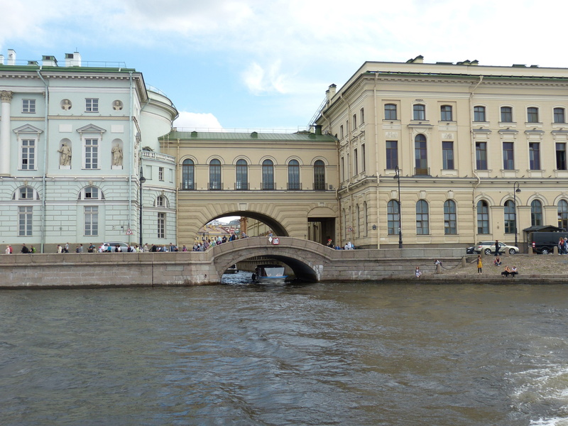 arch, tourism, travel destinations, russia, newa, cloud - sky, sankt petersburg, transportation, water, connection, architecture, incidental people, river