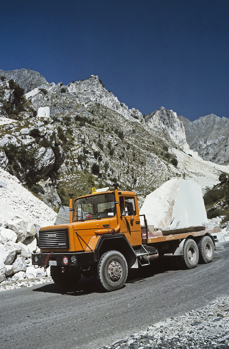 formation, snow, cold temperature, region, no people, Quarry, tuscany, equipment, 4K, bardiglio, international centre, massa carrara, mode of transportation