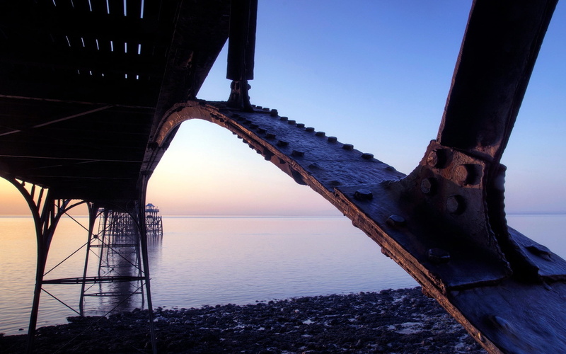 travel Destinations, steel, bridge, connection, river, water, sea, underneath, nautical vessel, travel, bridge - Man Made Structure, outdoors, bay, metal