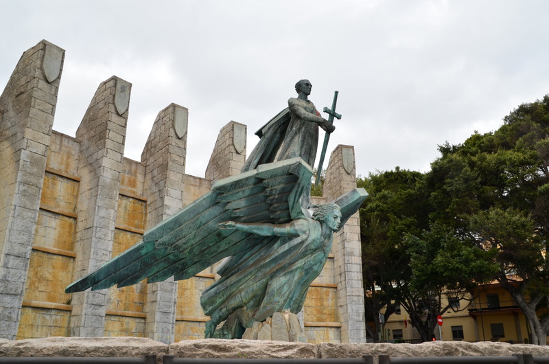 cloud - sky, masonry, symbol, outdoors, sky, low angle view, sculpture, angel, culture, figure, building exterior, 4K, artwork, craft, no people, faith