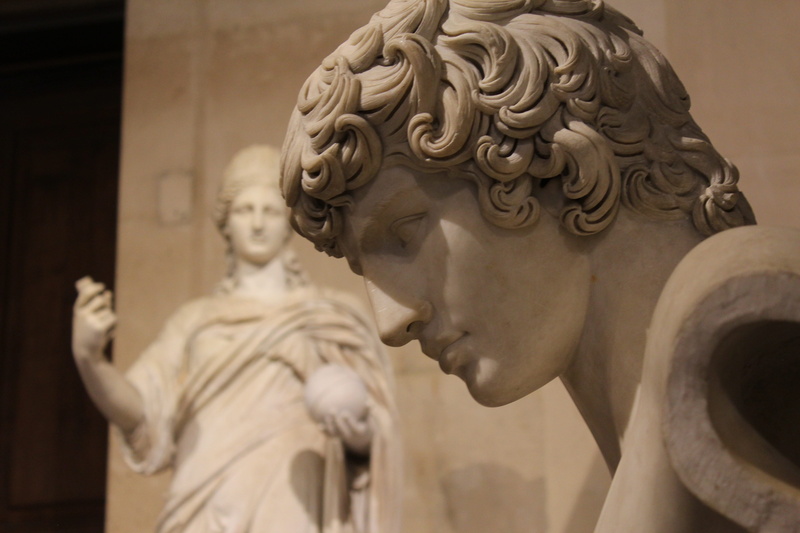the past, history, ancient, creativity, statue, female likeness, louvre, religion, stone material, no people, michaelengelo, leonardo da vinci, close-up