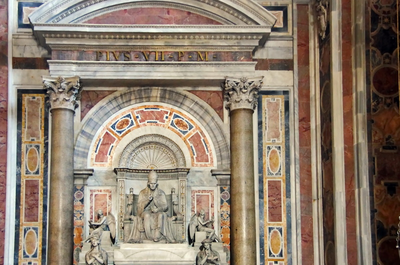 history, 4K, arch, male likeness, no people, day, female likeness, religion, mural, architectural column, building, architecture, rome, italy, tomb, basilica