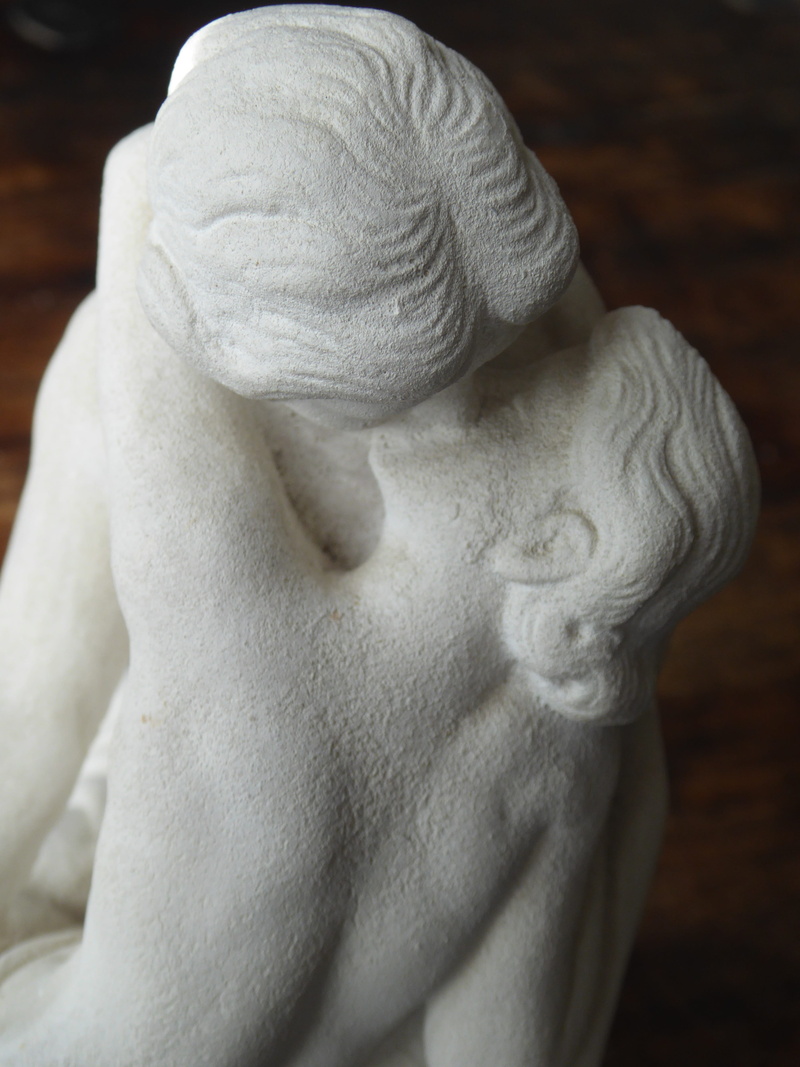 couple, angel, rodin, love, focus on foreground, no people, human representation, romantic, history, close-up, representation, 4K, craft, sculpture, detail