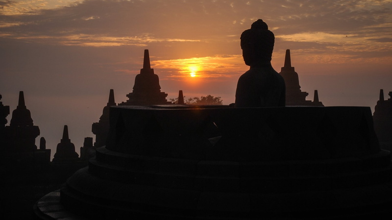 1080P, Temples, Borobudur