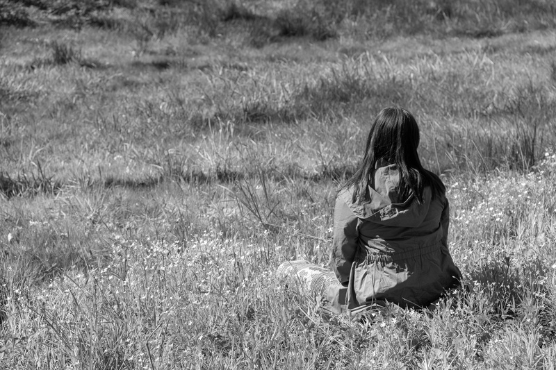 4K, nature, fashion, person, outdoors, young adult, backside, grass, three quarter length, long hair, back, adult, people, coach, plant, land, field, summer