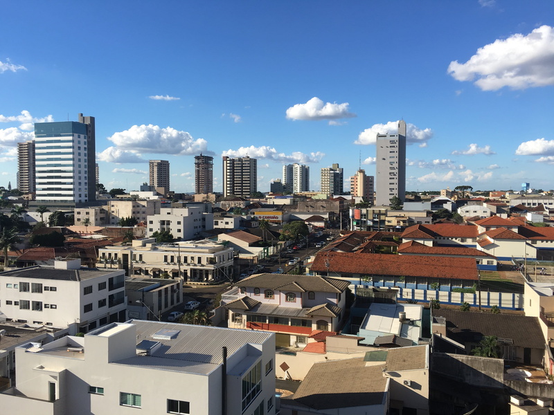 building exterior, outdoors, apartment, high angle view, architecture, sky, built structure, parana, crowd, city, skyscrapers, skyscraper, brazil, day