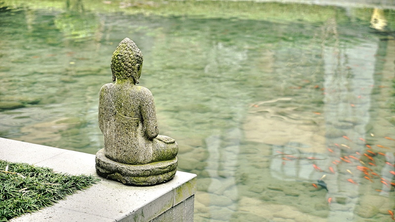 outdoors, buddha statues, representation, day, human representation, male likeness, gray, god, spirituality, old, 1080P, sculpture, religion, no people