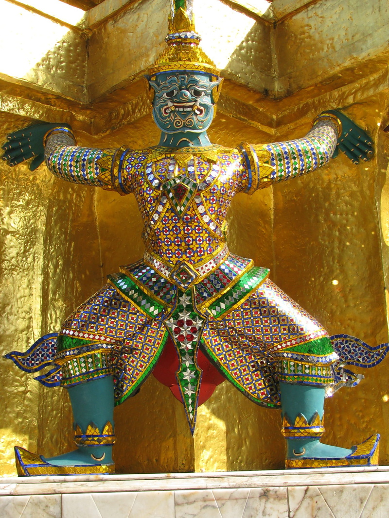 male likeness, indoors, art and craft, human representation, creativity, gold colored, 1080P, sculpture, Buddah, spirituality, day, gold, carving, Bangkok