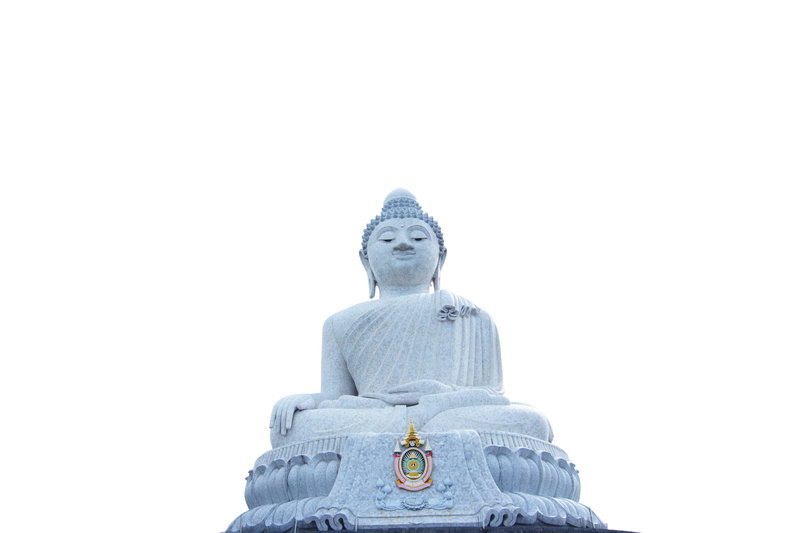 representation, statue, idol, buddhist, red, people, old, belief, low angle view, religious, white, isolated, god, craft, architecture, temple, gold, asian