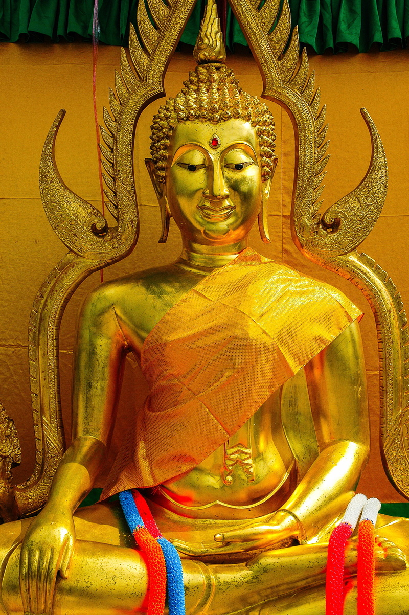 belief, gold colored, art and craft, sculpture, creativity, Buddah, craft, statue, close-up, religion, Deity, Golden, spirituality, male likeness, no people