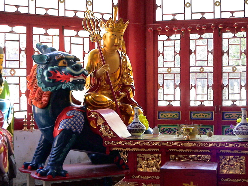 built structure, buddah, gold colored, altar, statue, rectangular, figure, 1080P, craft, creativity, golden, gold, male likeness, china, no people, fengcheng