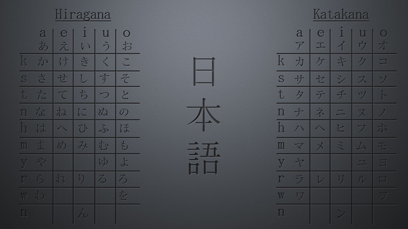 kanji, 1080P, table