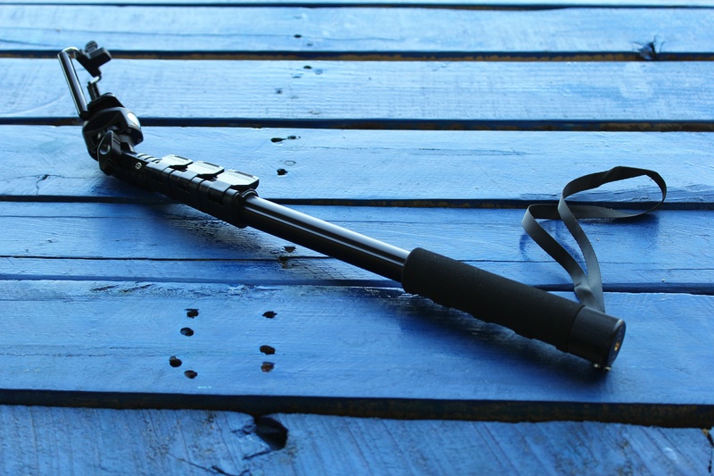 close-up, group of animals, no people, day, selfie stick, technology, wood, metal, hand tool, outdoors, still life, stick, selfie, lifestyle, boardwalk