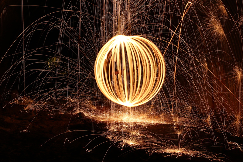 brown, wire wool, fireworks, steelwool, spinning, firework - Man Made Object, blurred motion, art, nature, firework, firespin, flame, sparkler, outdoors