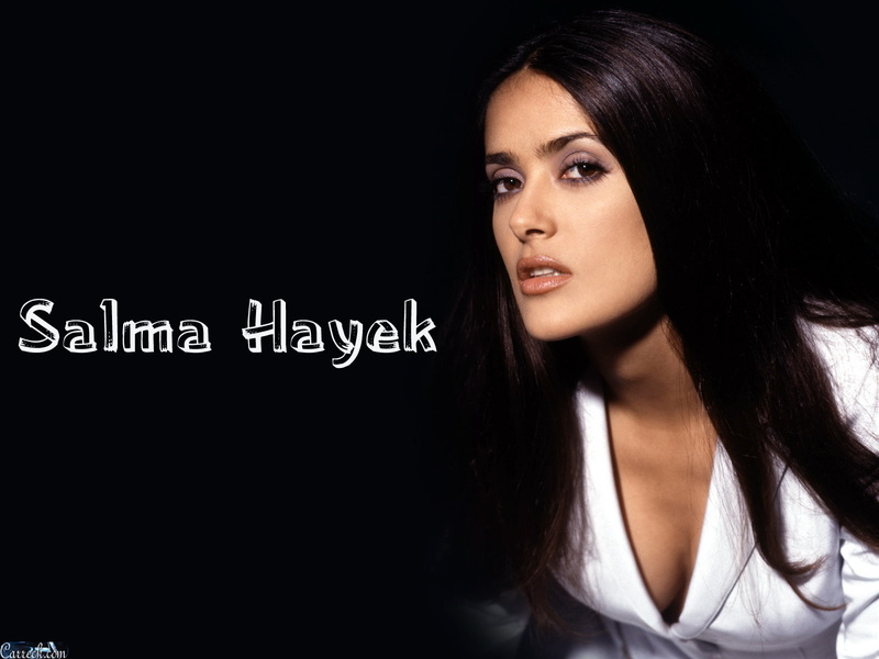 girl, female, actress, brunette, females, brunettes, girls, salma, 720P, woman, hayek, women