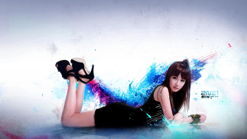 park, 2ne1, park bom, ne, bom, music artists, 1080P