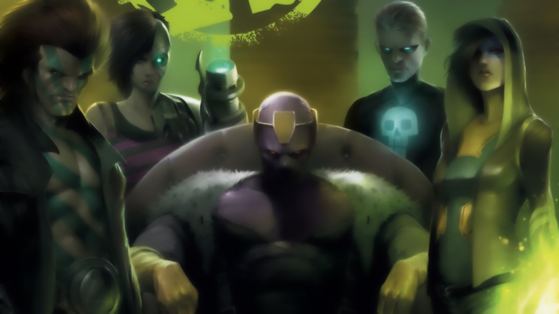 human representation, avengers undercover, technology, representation, plant, male likeness, fashion, indoors, store, digital composite, green color, group of people