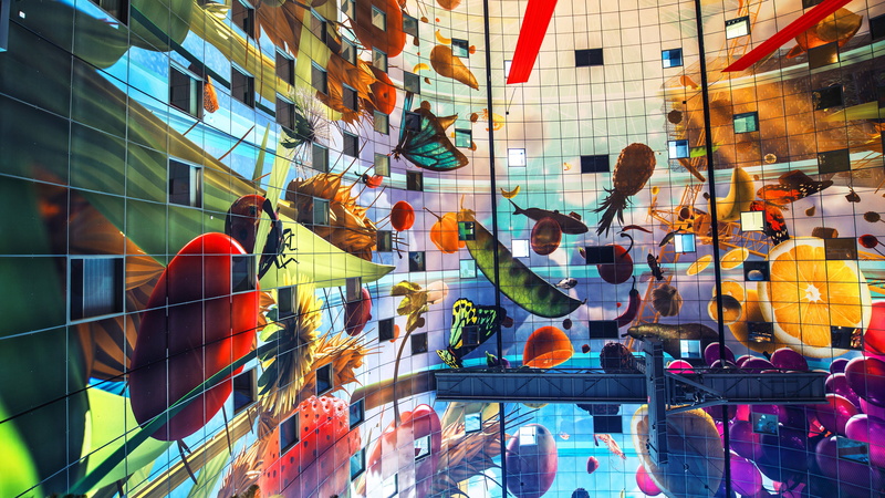 decoration, built structure, colorful, multi colored, shop, women, window, reflection, day, group of people, real people, game, toyshop, large group of people