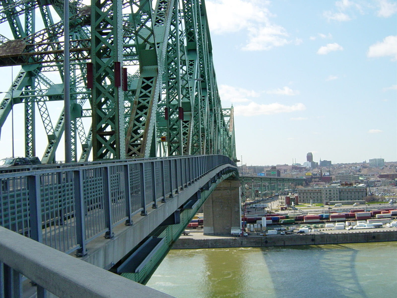travel, building exterior, transportation, Jacques-Cartier Bridge, cloud - sky, outdoors, mode of transportation, jacques-cartier, built Structure, Quebec