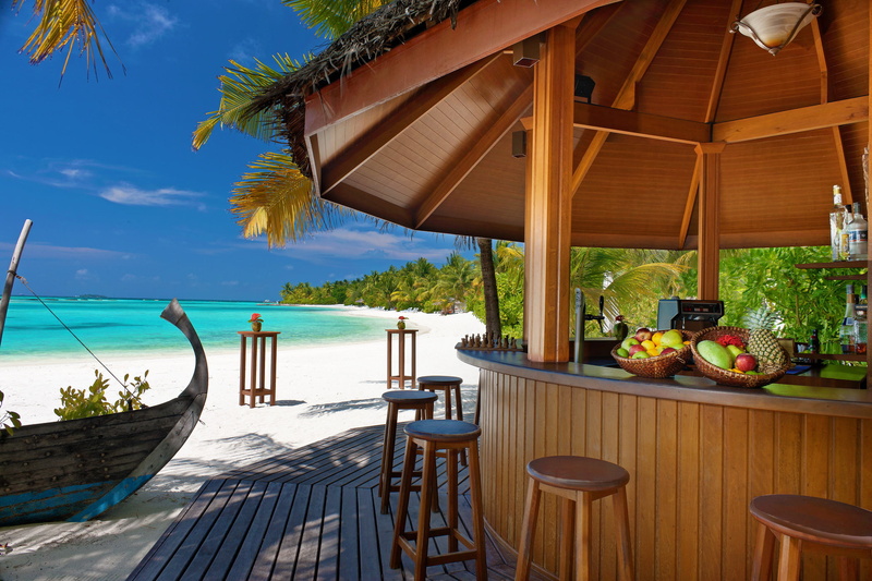 vacations, tree, sand, island, travel, seat, luxury, boat., sea, wooden, trip, table, stools, scenics, relaxation, wood - Material, coastline, outdoors