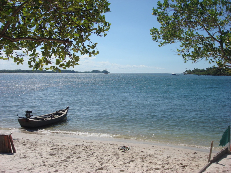 transportation, moored, travel, tranquil scene, nautical vessel, mar, bahia, sky, no people, beauty in nature, bar, beach, 1080P, sand, day, tree, land