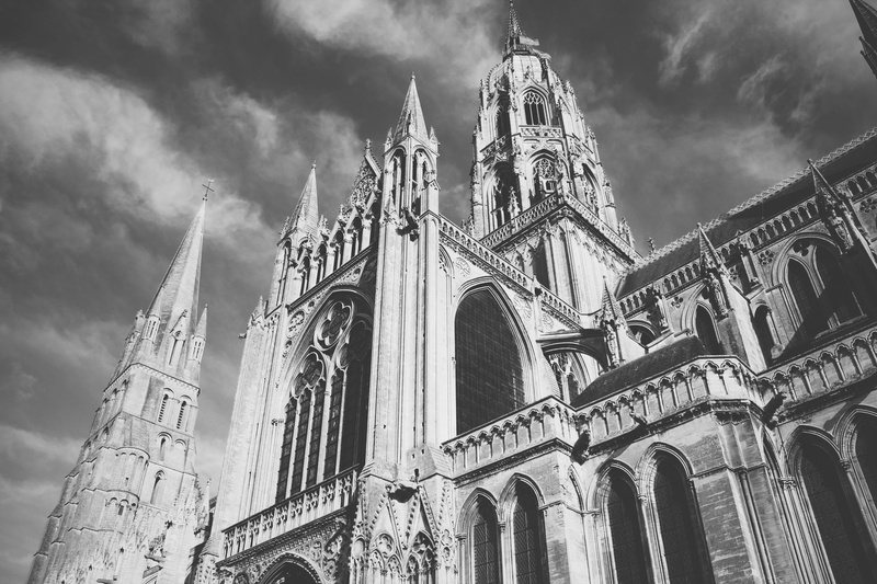 france, cloud - sky, sky, no people, architecture, building, place of worship, gothic style, the past, building exterior, ornate, history, religion, low angle view