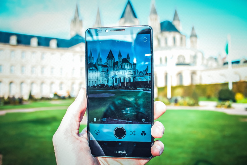 wireless technology, human body part, phone, bayeux, photography themes, nature, one person, outdoors, photographing, communication, architecture, normandy