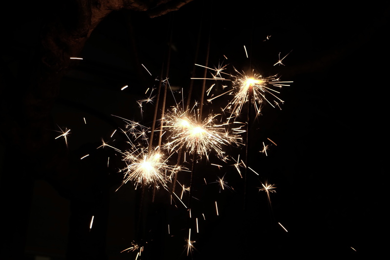 event, burning, new year, x-a2, sparkler, fujifilm, festival, arts culture and entertainment, long exposure, firework - man made object, low angle view