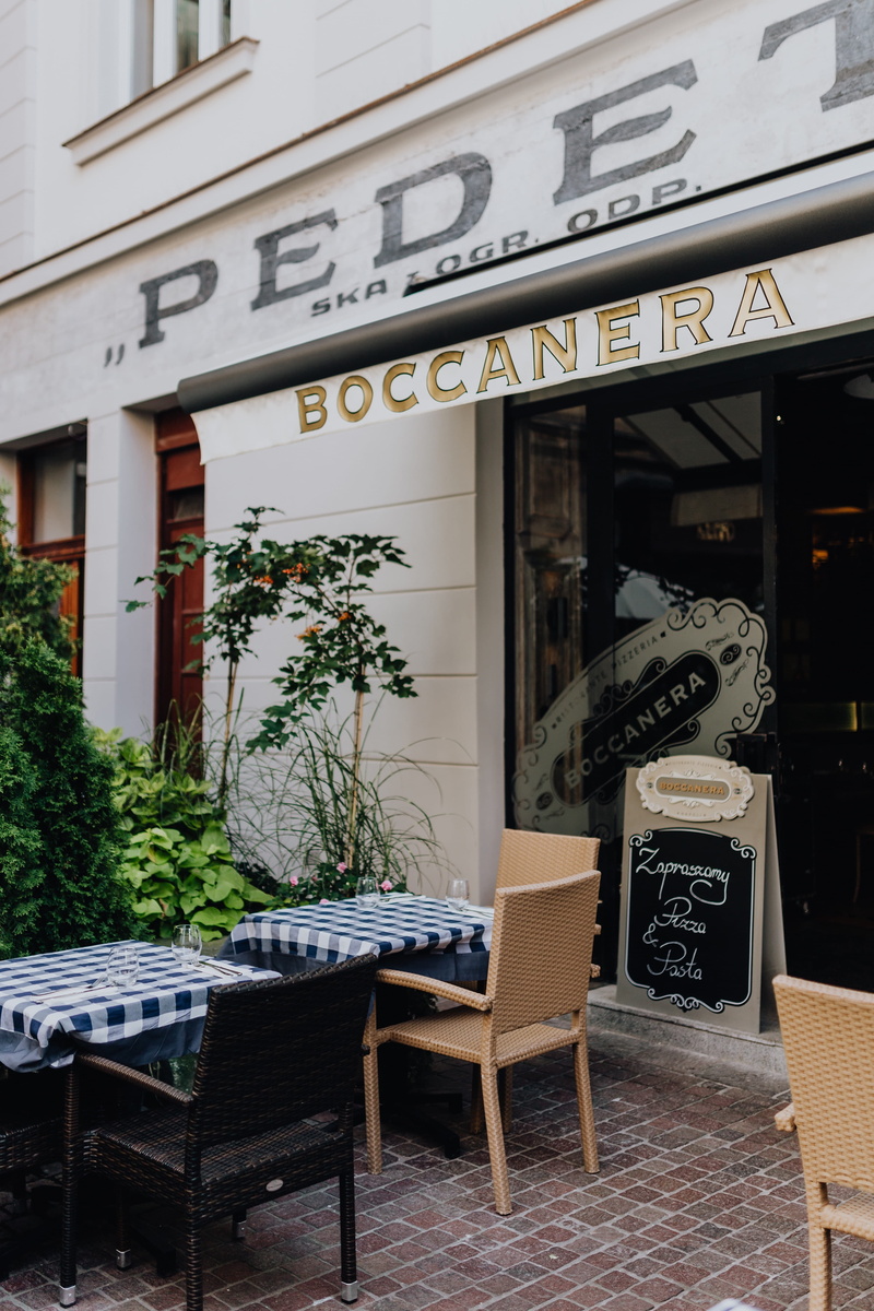 communication, building, entrance, no people, restaurant, polish, table, Poland, building exterior, western script, cafe, karkow, non-western script, cracow