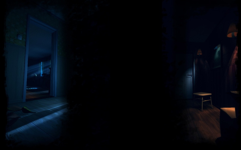 horror, absence, architecture, dark, lighting equipment, indoors, among the sleep, mystery, no people, door, spooky, living room, building, home, illuminated