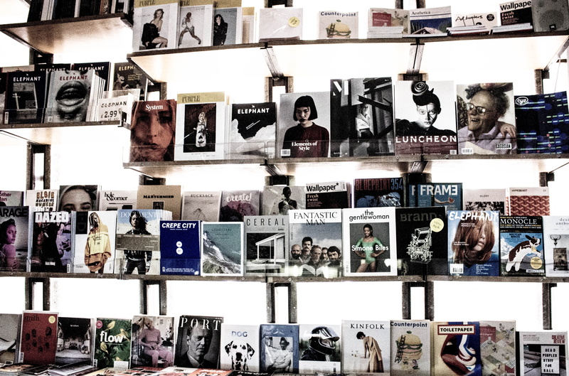 color, label, backgrounds, human representation, indoors, arrangement, assorted, labeled, newsstand, 4K, no people, shelves, choice, print, variation