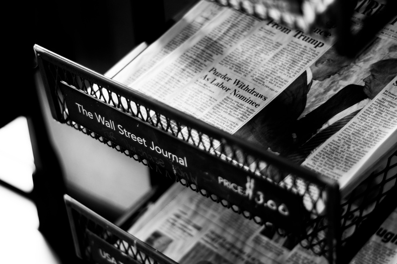photograph, paper, trump, the media, indoors, newspaper, director, number, film industry, information, grayscale, communication, 5K, rack, wall, information medium