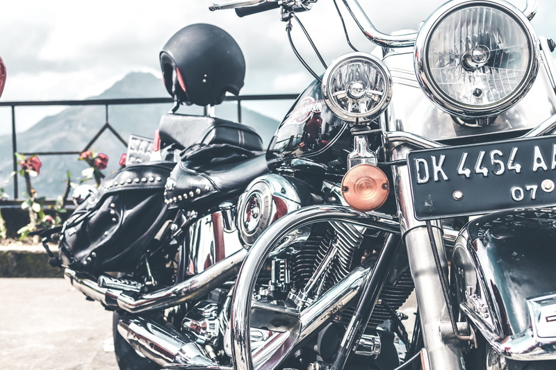 day, no people, helmet, retro styled, chrome, leather, transportation system, stationary, design, transportation, land vehicle, engine, headlight, daylight