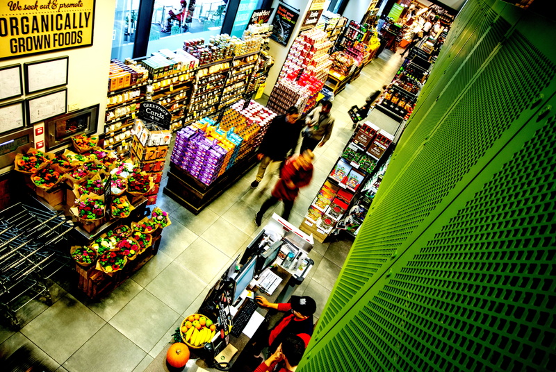 united kingdom, large group of objects, floor, retail, real people, black, bazaar, shop, consumerism, food and drink, label, sleeved, abundance, london