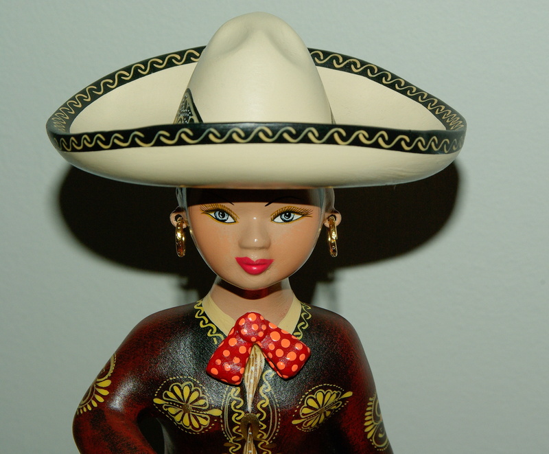juguete, 2K, sombrero, mexicano