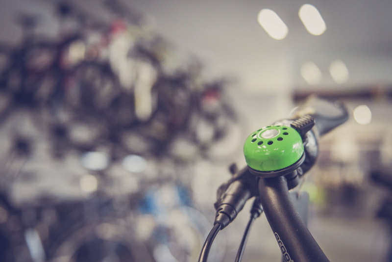 no people, city, electric lamp, lighting equipment, cable, industry, brakes, bicycle, handle bar, close-up, mode of transportation, blur, shop, 4K, day