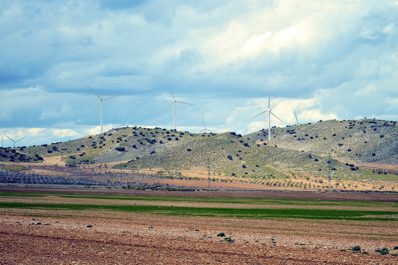 no people, beauty in nature, propeller, scenics - nature, sustainable, colorful, windmills, power supply, tranquil scene, sky, rural scene, renewable energy