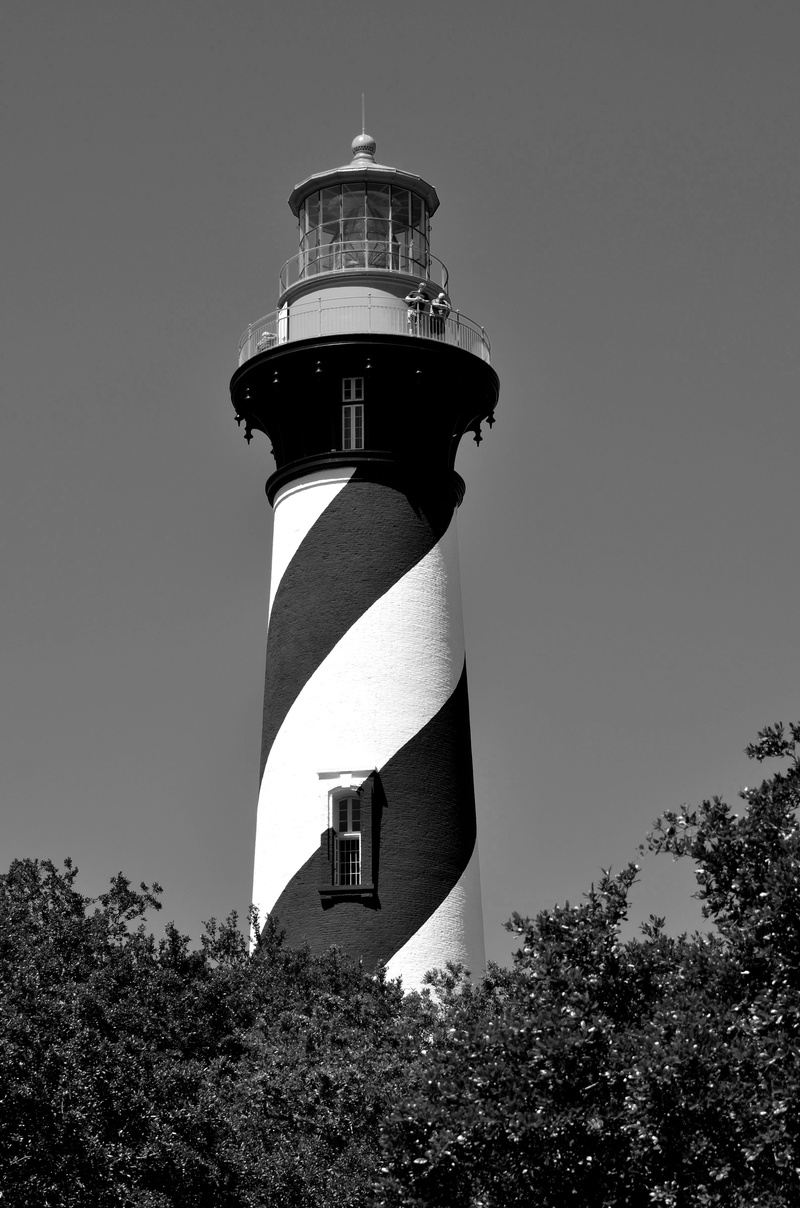 augustine, building, low angle view, guidance, tree, historical, water, lights, nautical, built structure, lighthouse, direction, water conservation, beacon