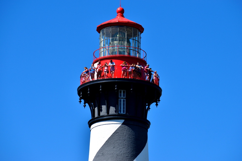 water, day, nautical, outdoors, nature, st, historic, florida, landscape, no people, augustine, sky, 5K, beacon, famous, clear sky, safety, tower, lighthouse