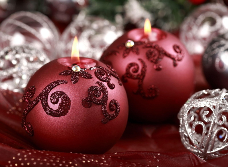 candles, christmas decorations, lot, decorations, holiday, christmas, taper, attributes, fire, candle, 1080P