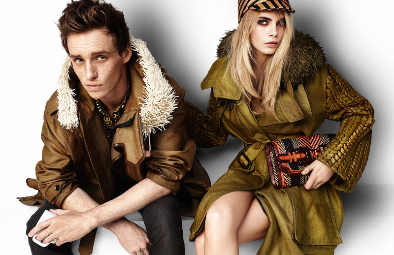 Cara Delevingne, Burberry Summer, Eddie Redmayne, 2K