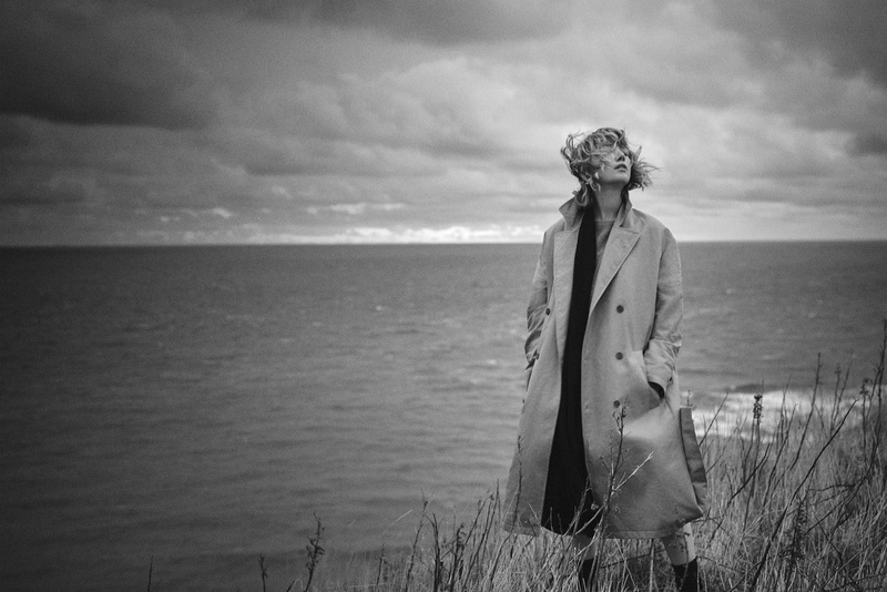 art and craft, beauty in nature, women, horizon, beach, male likeness, representation, tranquility, sky, sea, no people, Lou Schoof, day, cloud - sky, nature