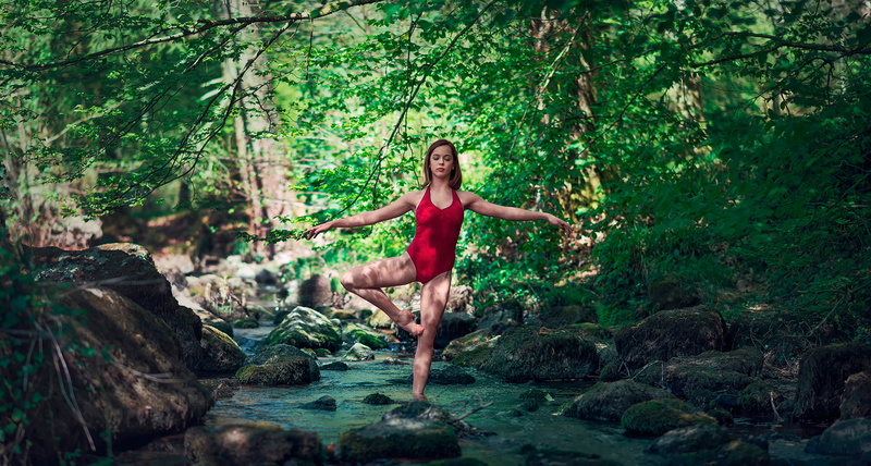 exercise, grace, gymnast, Marie-Lou Lagrange, 1080P