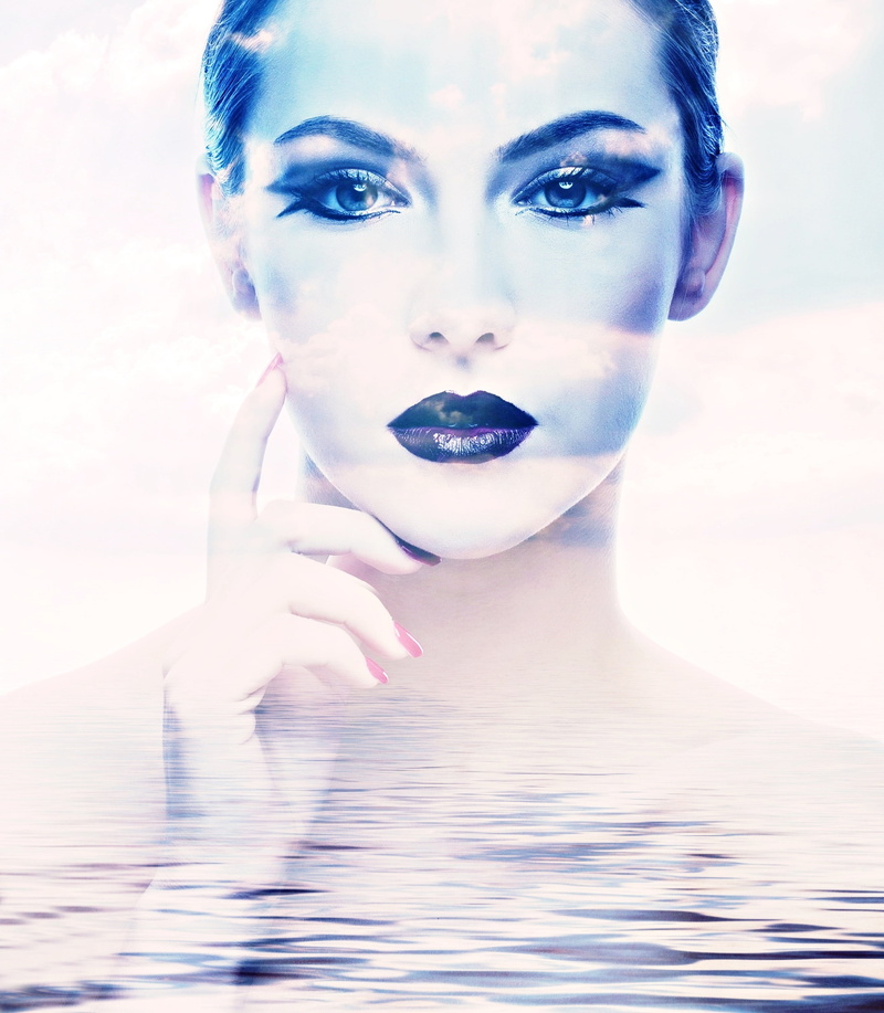 sky, beauty, clouds, real people, expression, profile, profile picture, facial expression, human, only women, lifestyles, female, adults only, woman, headshot