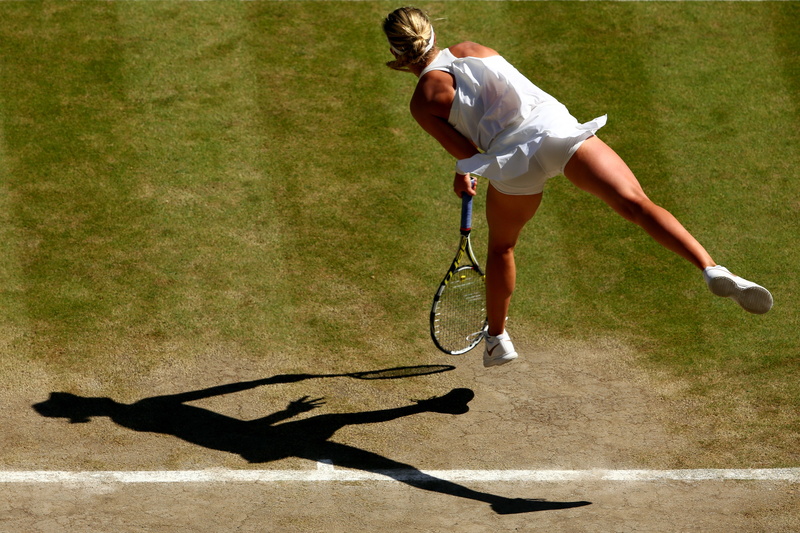 tennis racket, day, real people, shadow, sunlight, casual clothing, hitting, racket, nature, full length, playing, leisure activity, sport, one person